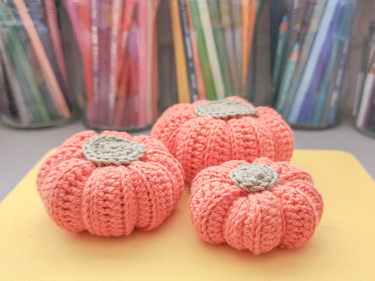 Cute Pumpkin — Handmade Crochet Pumpkin Decor