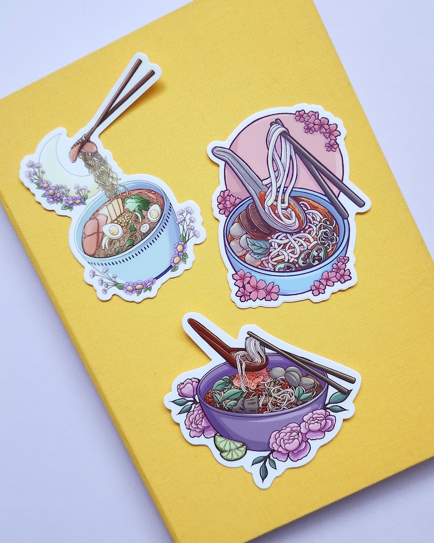 Oodles of Noodles 3pc. Sticker Bundle