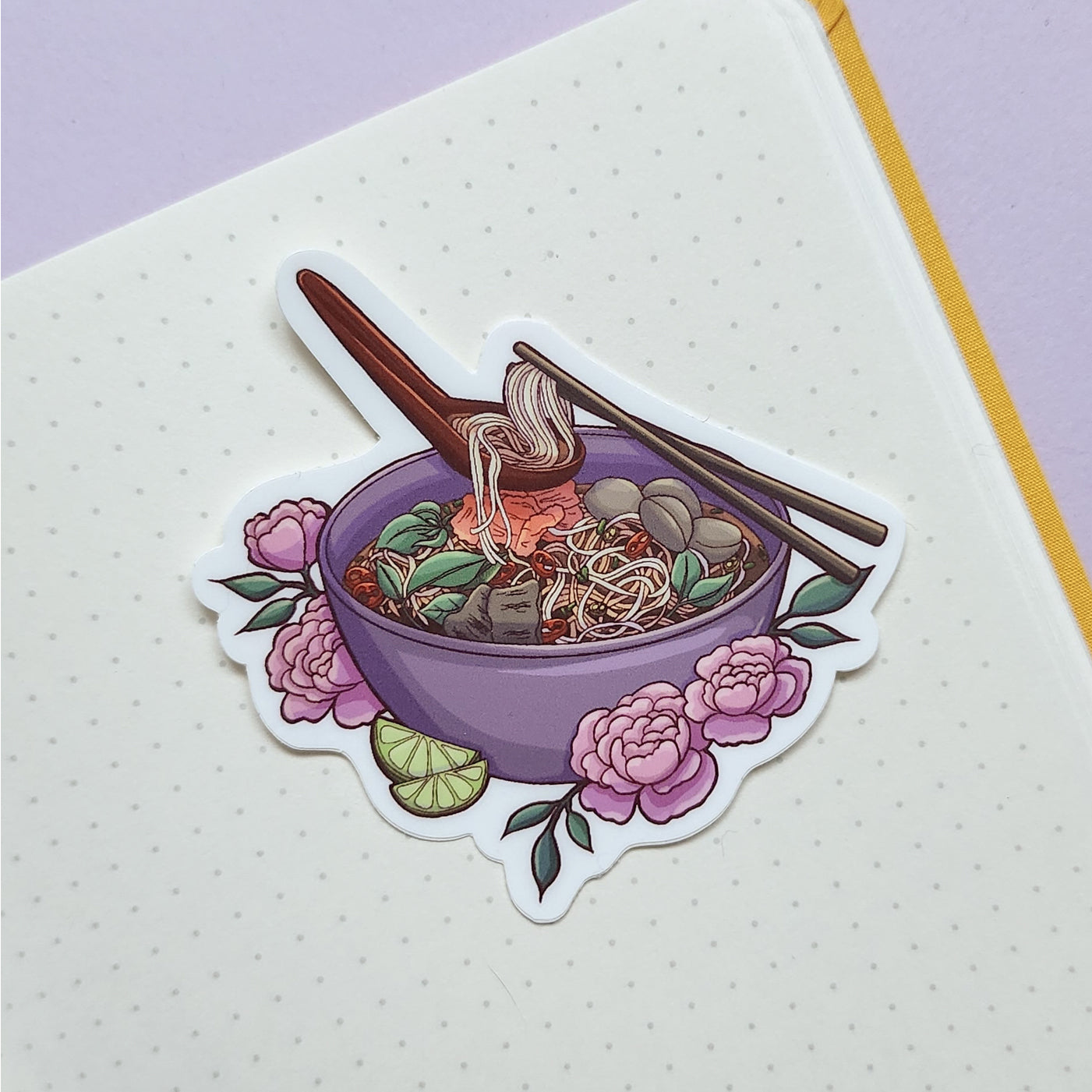 Pho Sticker – Cute Vietnamese Food Sticker