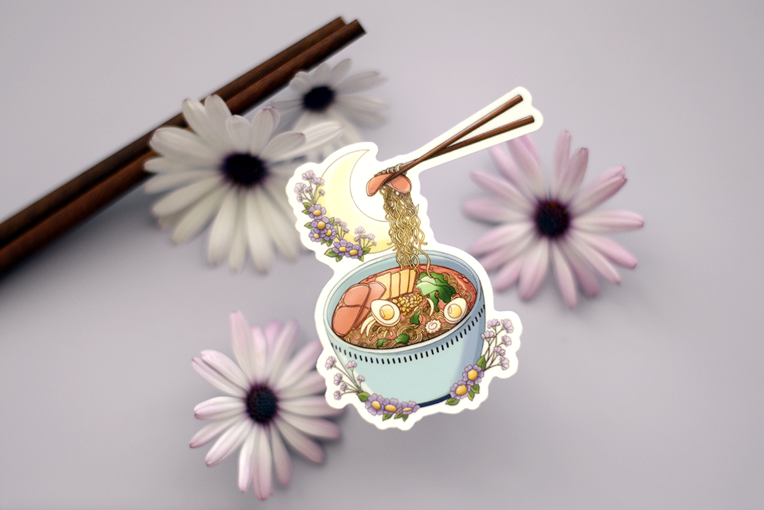 Ramen Sticker – Cozy Japanese Noodle Bowl Sticker