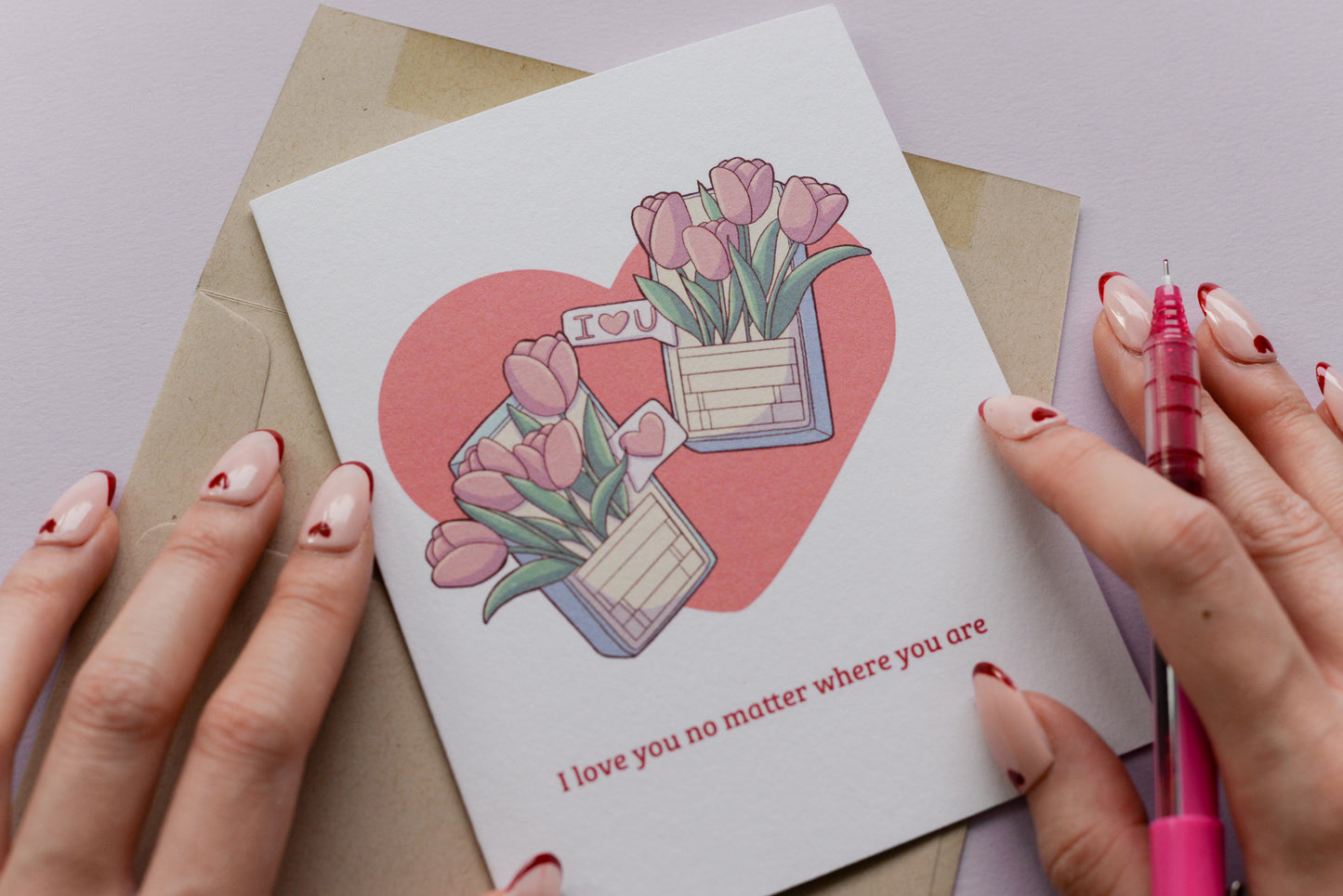No Matter Where You Are Card